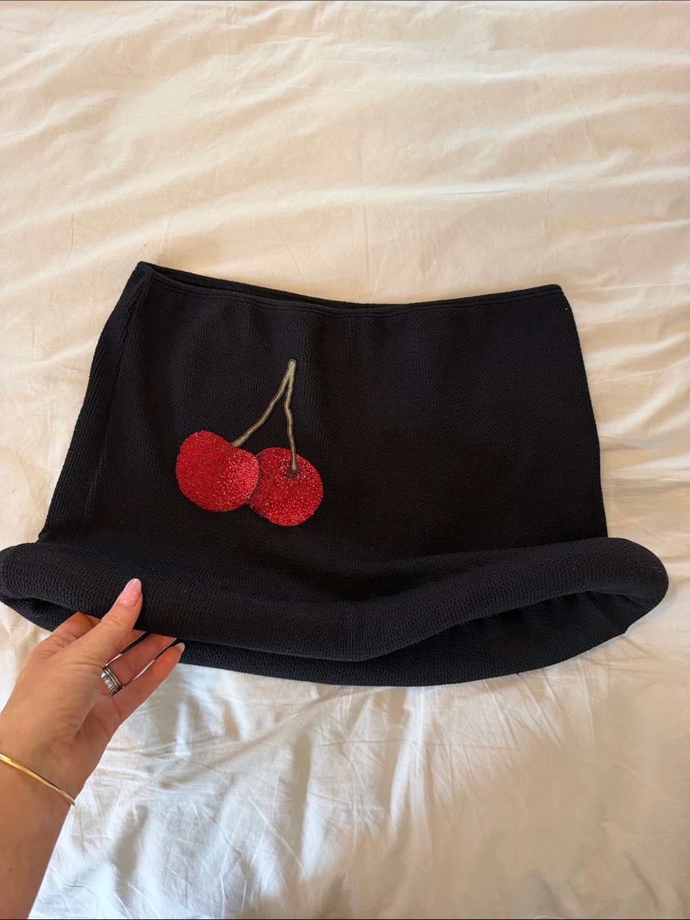 Leslie Amon Womens Tube Mini Skirt, size XS, excellent condition, only worn once